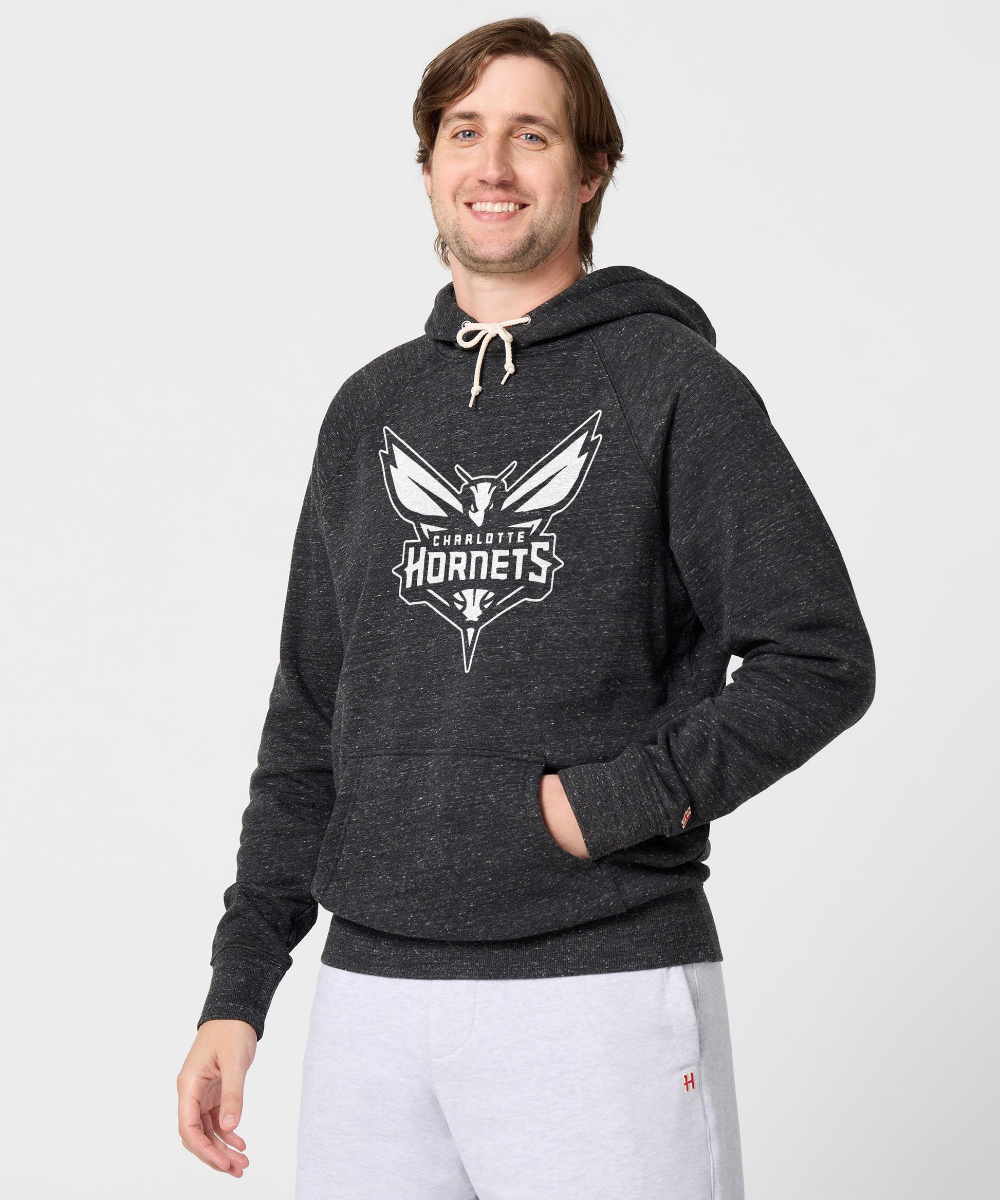 Charlotte Hornets Blacktop Logo Hoodie