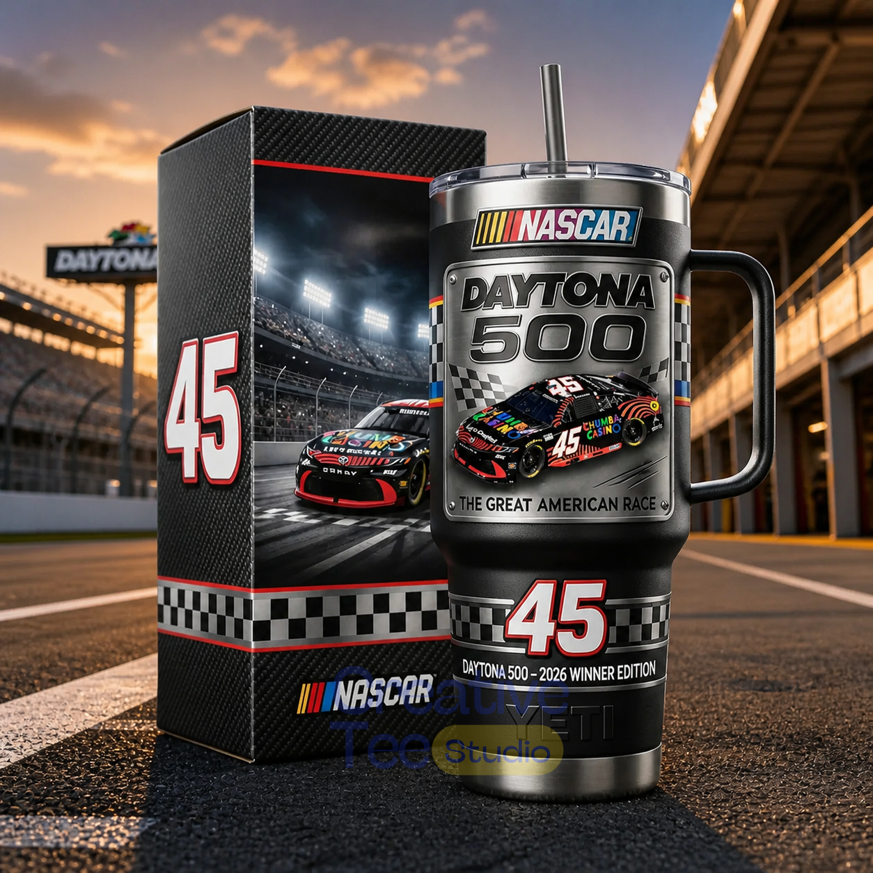 NASCAR Daytona 500 Winner Edition The Great American Race YETI Tumbler