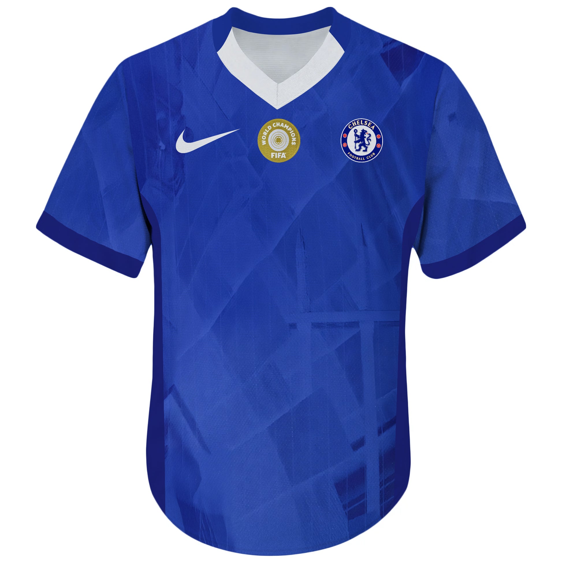 Chelsea 2025 FIFA Club World Cup Champions Men V-neck Jersey