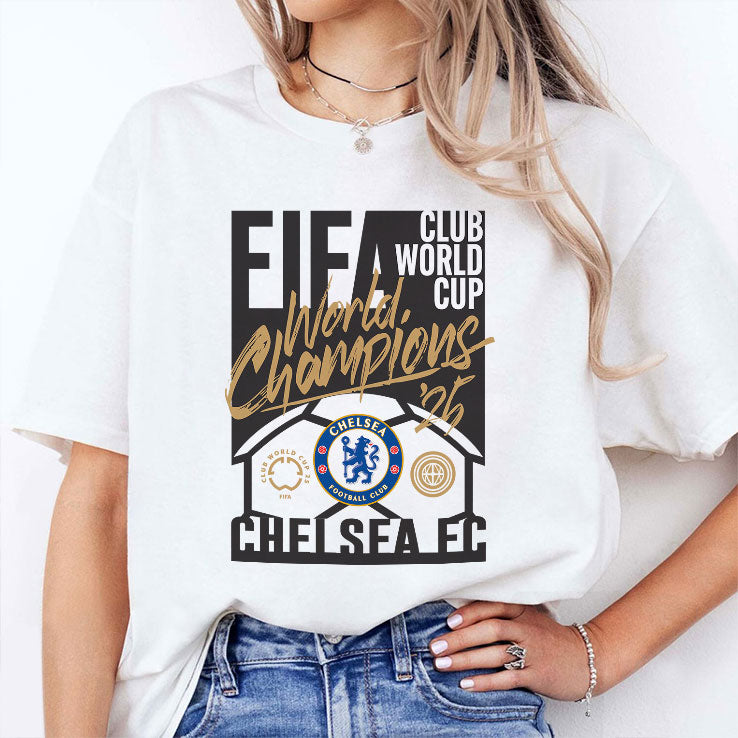 Chelsea FC FIFA Club World Cup 2025 Champion T Shirt