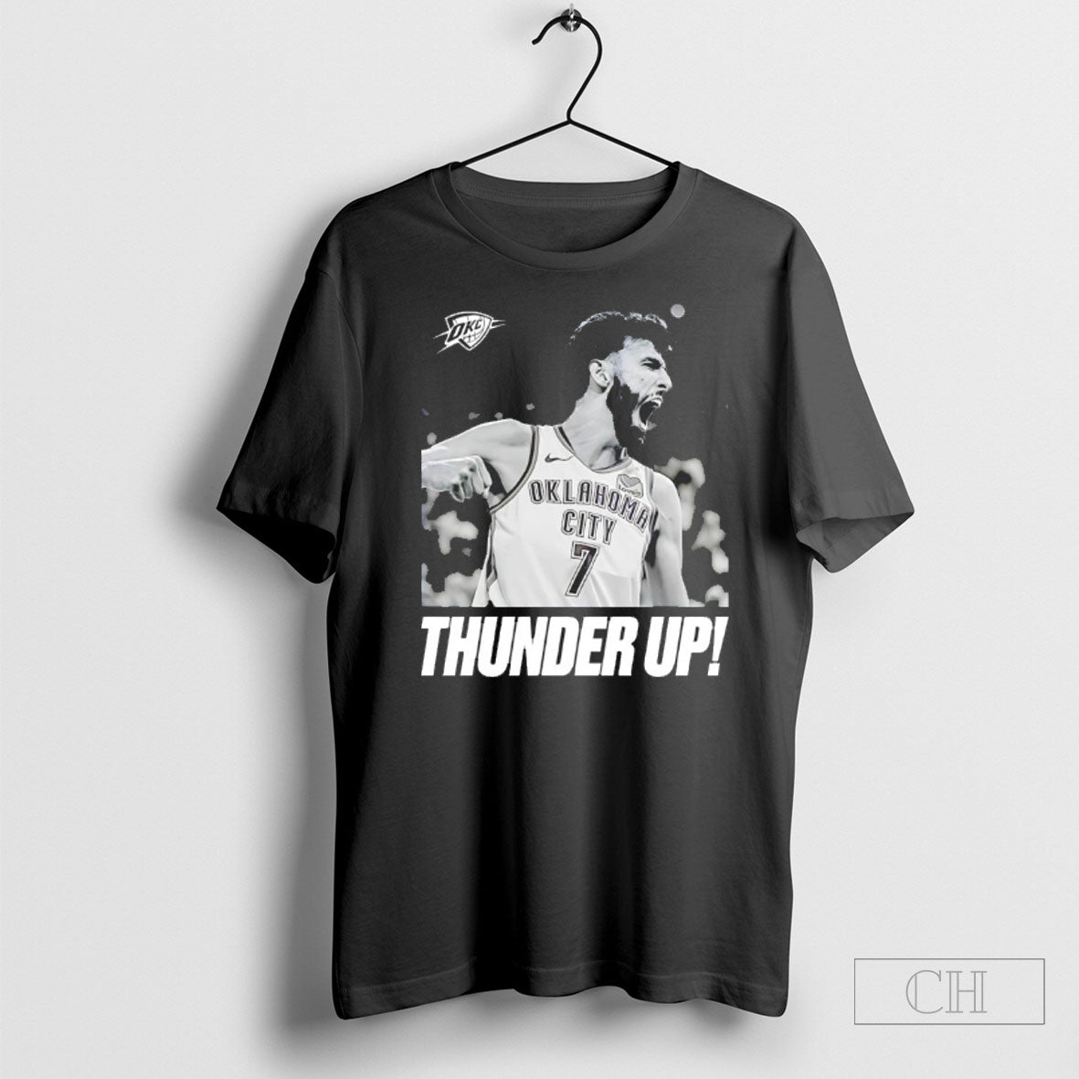 Chet Holmgren Oklahoma City Thunder 2025 Nba Finals Champions Celebration Shirt