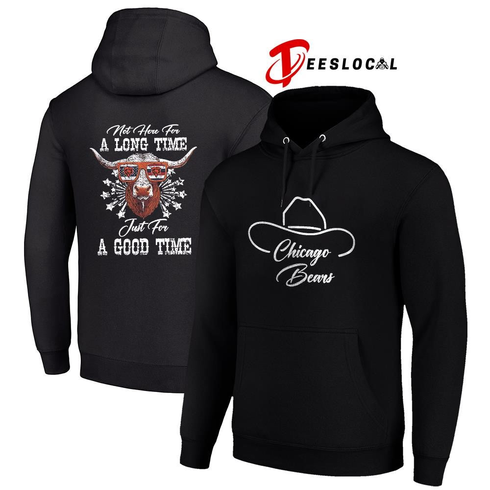 Chicago Bears x George Strait not here for a long time just for a good time shirt