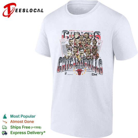 Chicago Bulls 1991 NBA World Champs vintage shirt
