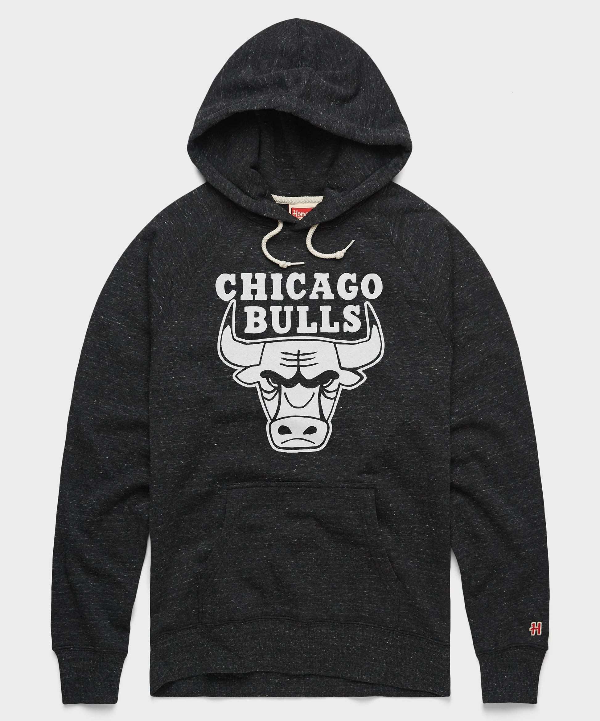 Chicago Bulls Blacktop Logo Hoodie