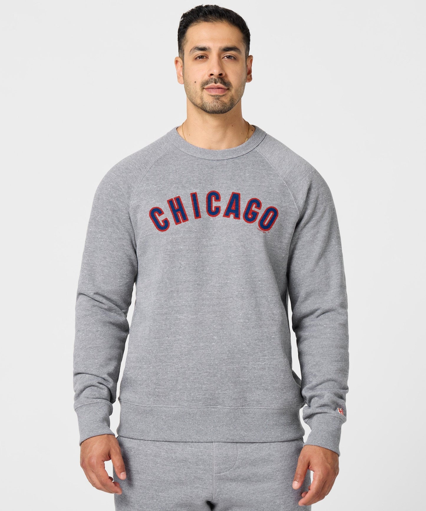 Chicago Cubs Jersey Logo '58 Crewneck