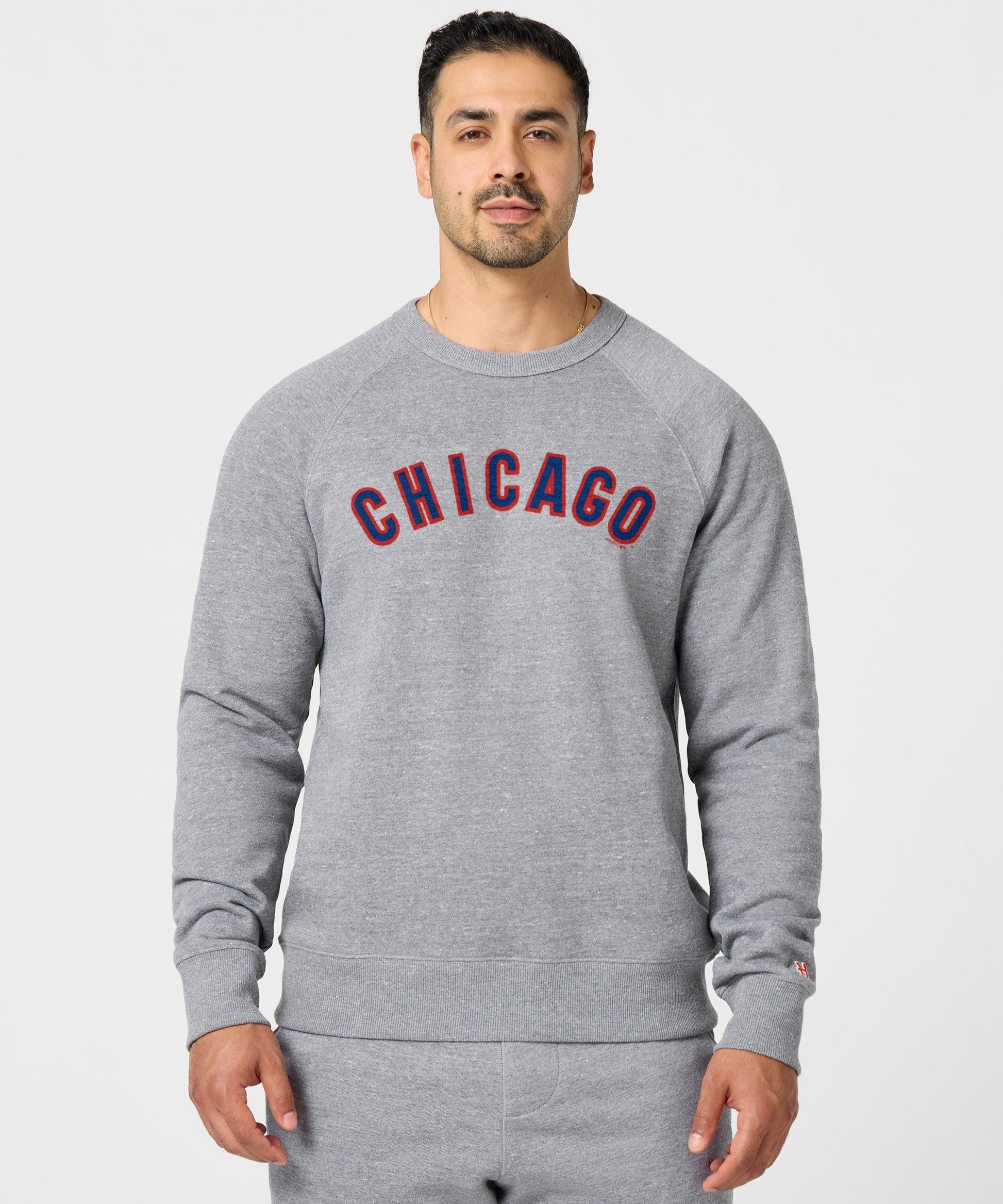 Chicago Cubs Jersey Logo '58 Crewneck