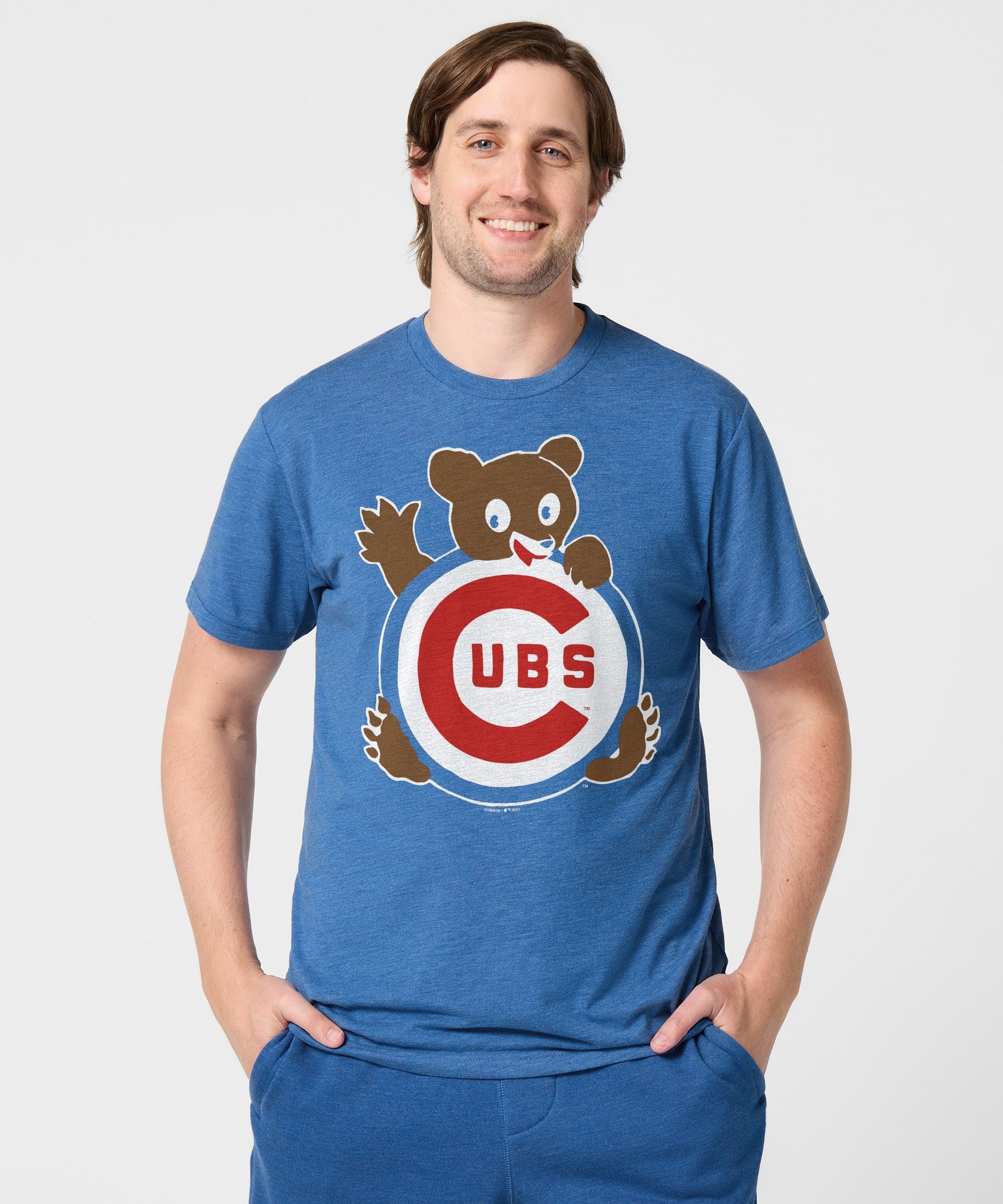 Chicago Cubs Retro Waving Bear