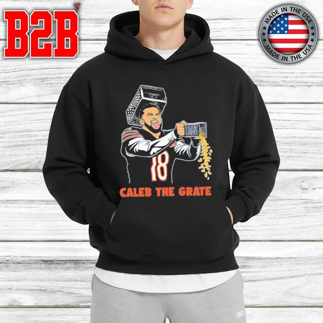 Chicago Football Caleb Cheese Grater Caleb The Grate Shirt