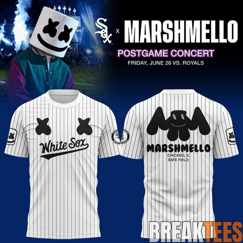 Chicago White Sox x Marshmello Postgame Concerts T-Shirt