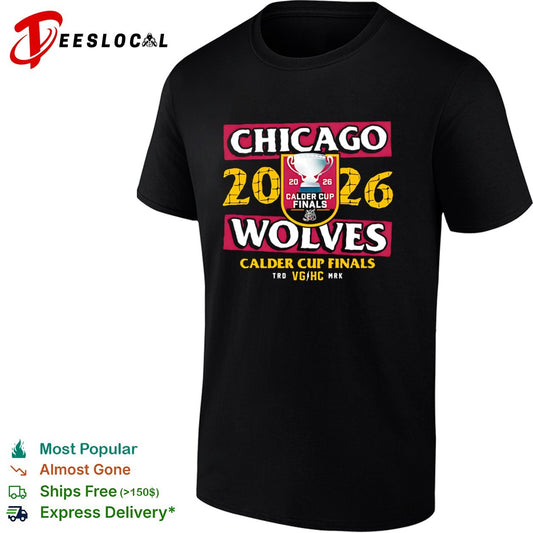 Chicago Wolves 2026 Calder Cup Finals Hockey shirt
