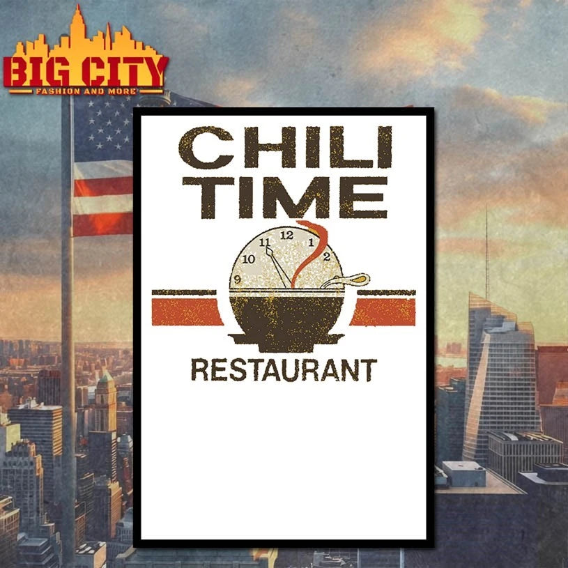 Chili TIme Sign St Bernard t-shirt