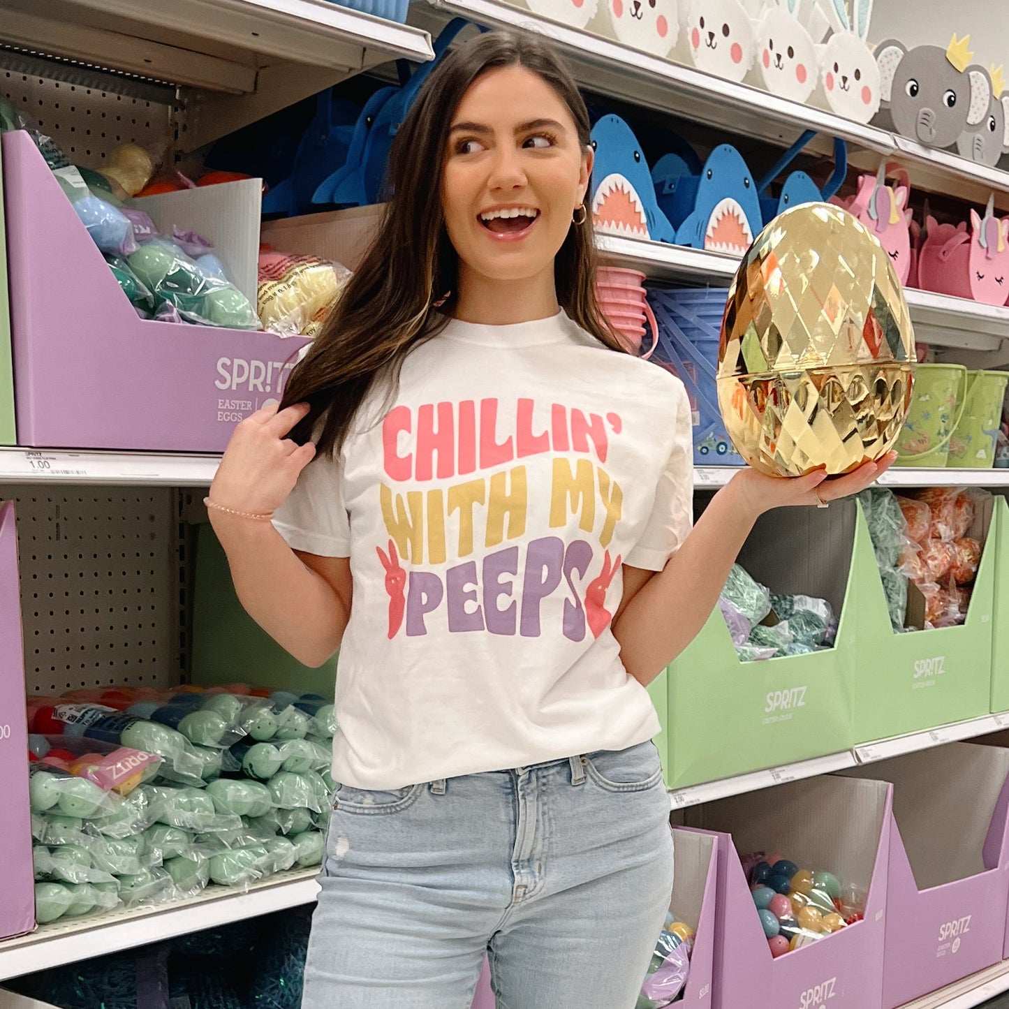 Chillin' With My Peeps - clothing by TeeHivey.com (Image 1)
