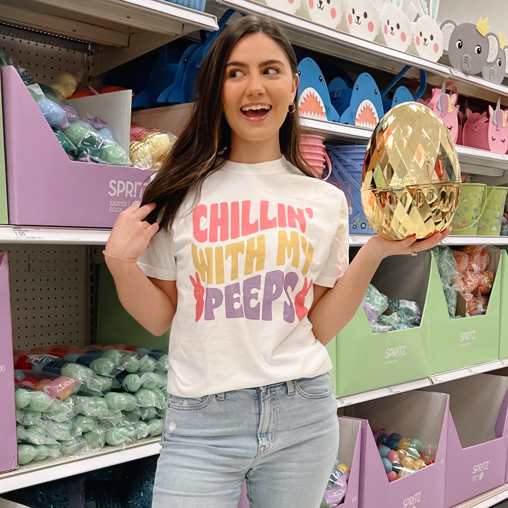 Chillin' With My Peeps - clothing by TeeHivey.com (Image 1)