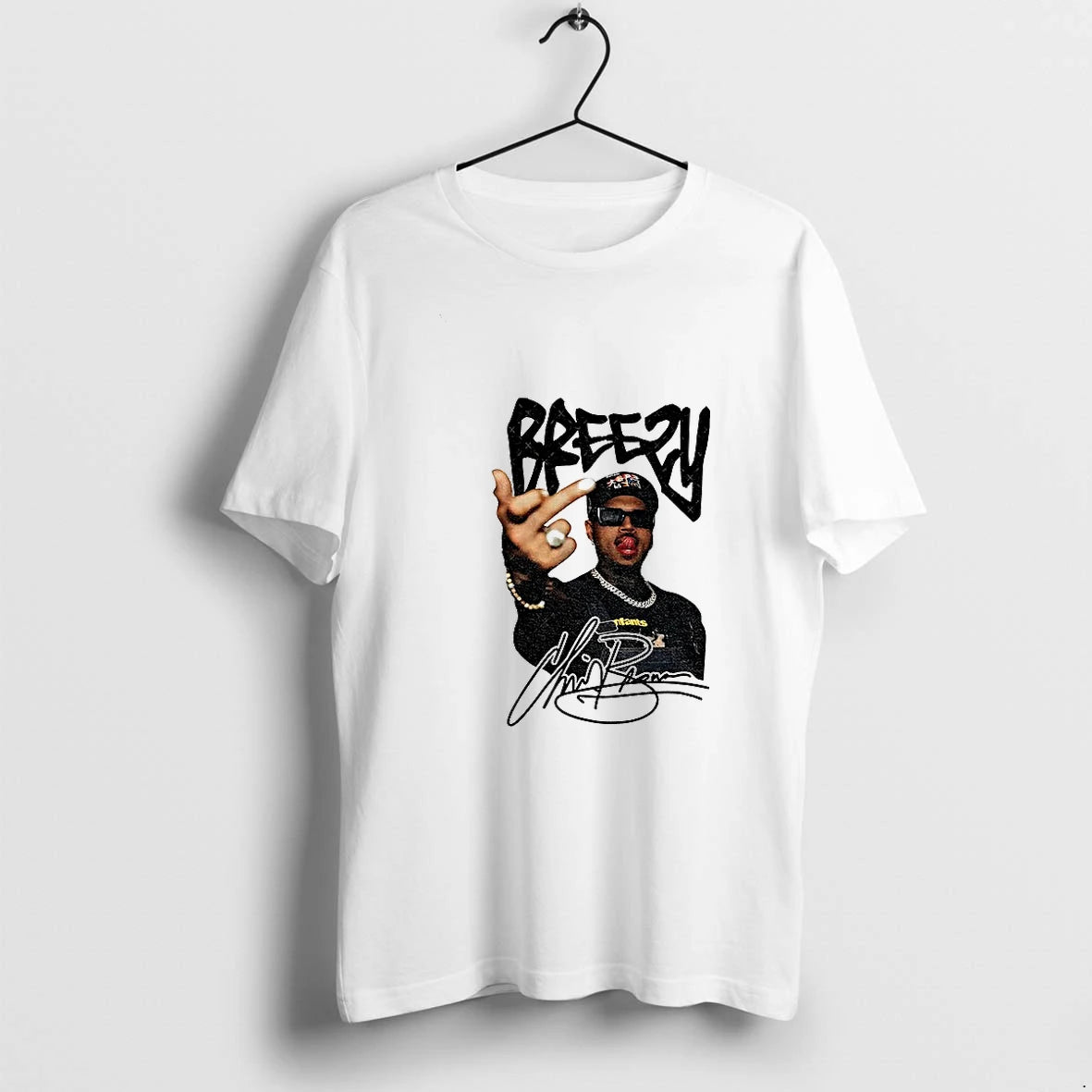 Chris Brown Breezy Bowl Tour 2025 Signature Music Tshirts Sweater