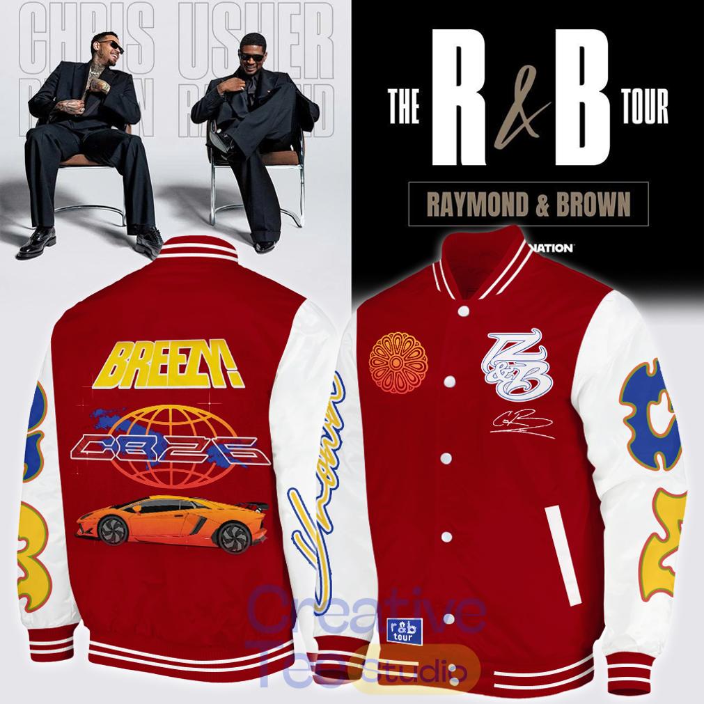 Chris Brown R&B Tour Special Bomber Jacket