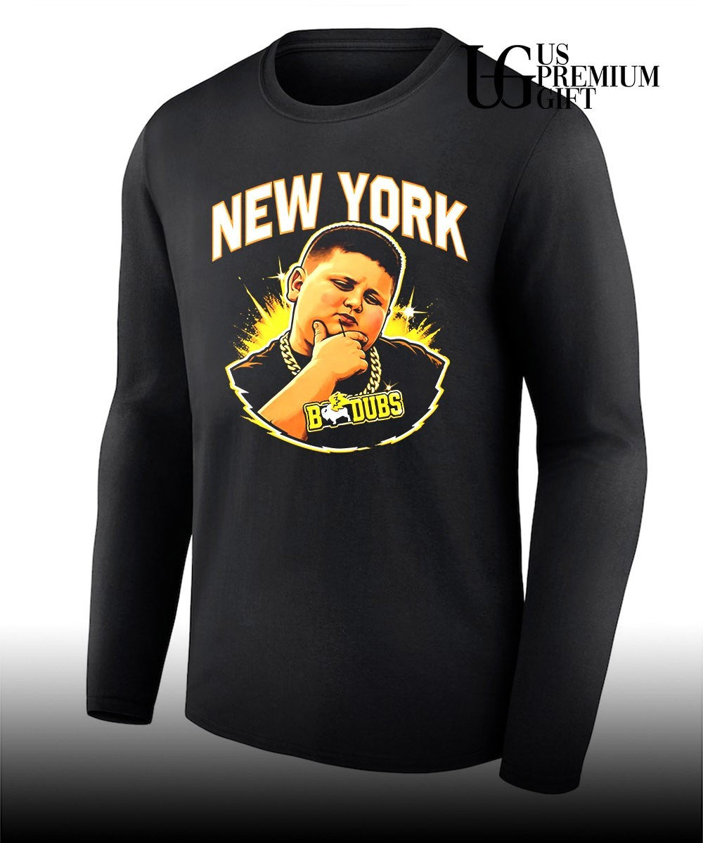 Christian Joseph New York Buffalo Wild Wings B-Dubs Kid Thinking With Gold Chain shirt