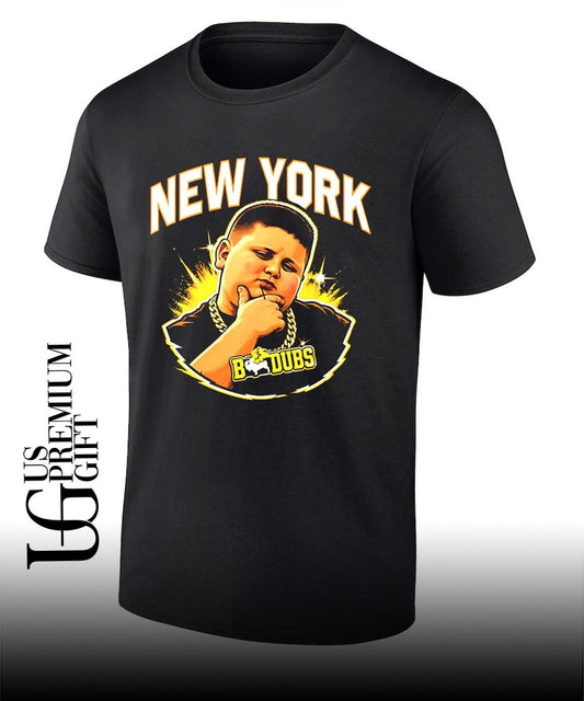 Christian Joseph New York Buffalo Wild Wings B-Dubs Kid Thinking With Gold Chain shirt