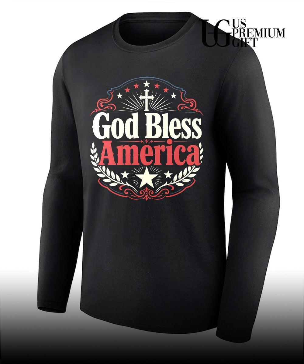 Christianity United States of America God Bless America shirt