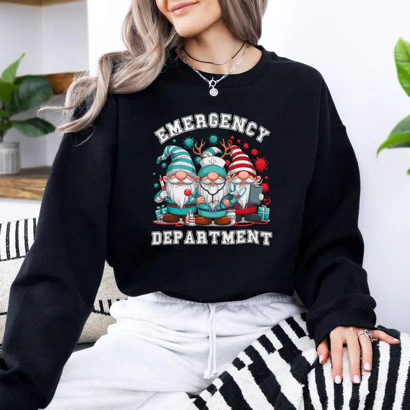 Christmas Nurse Shirt, Medical Christmas Shirt, Funny Nurse Christmas Shirt, Nurse Sweatshirt, Nurse Gift Shirt, Gift For Him, Gift For Her