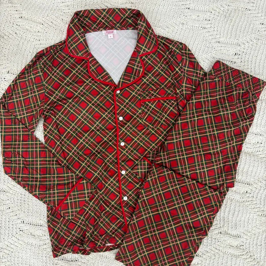 Christmas Plaid Pajama Set - Mens