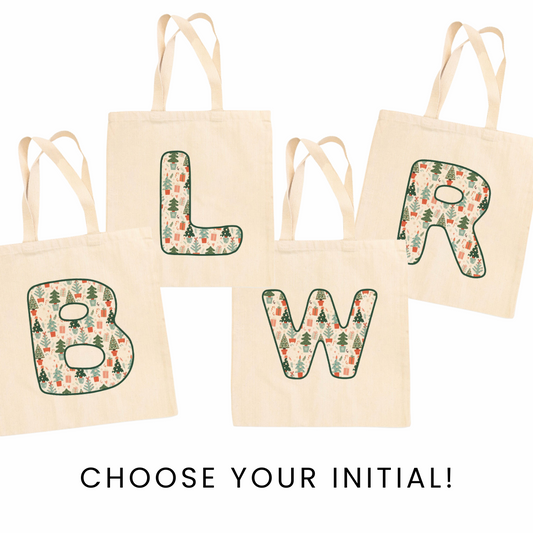 Christmas Letter Totes - clothing by TeeHivey.com (Image 1)