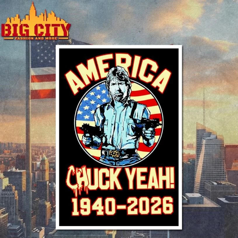 Chuck Norris America Chuck Yeah 1940 2026 Vintage Shirt