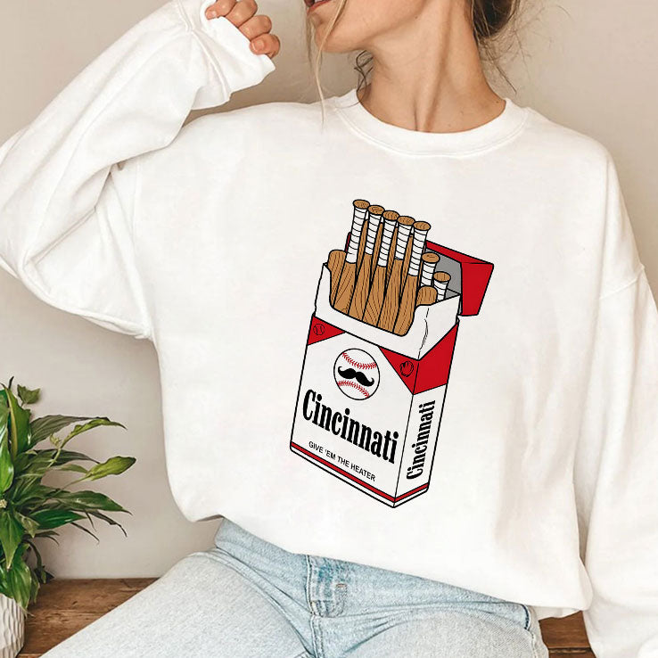 Cincinnati Baseball Bat Pack Parody Shirt