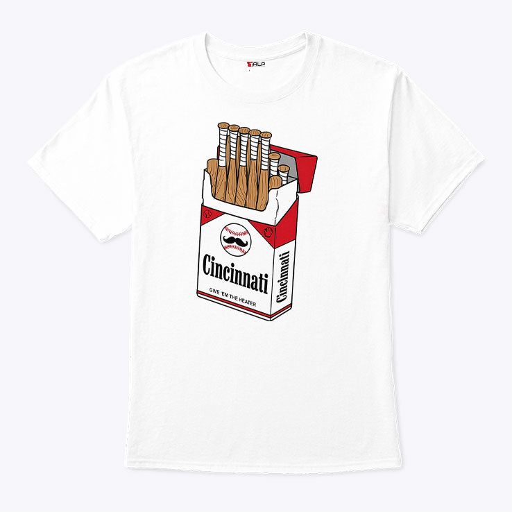 Cincinnati Baseball Bat Pack Parody Shirt