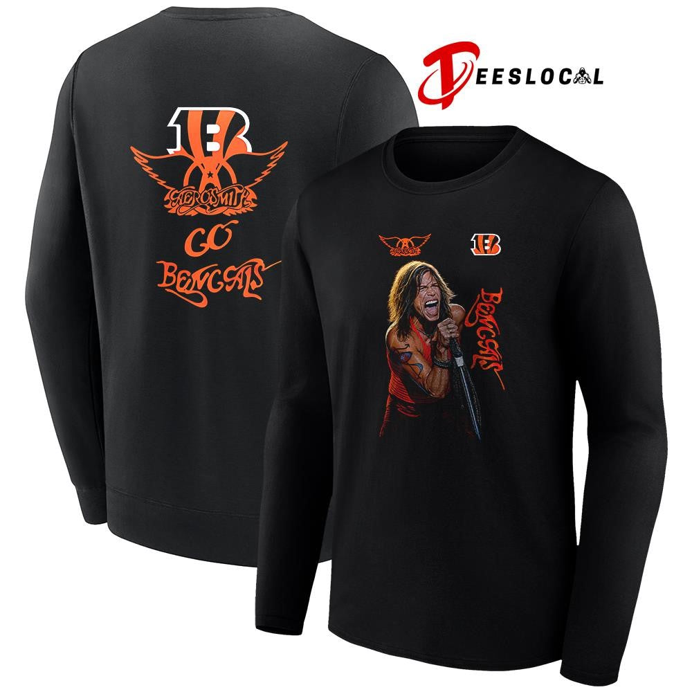 Cincinnati Bengals x Aerosmith graphic shirt