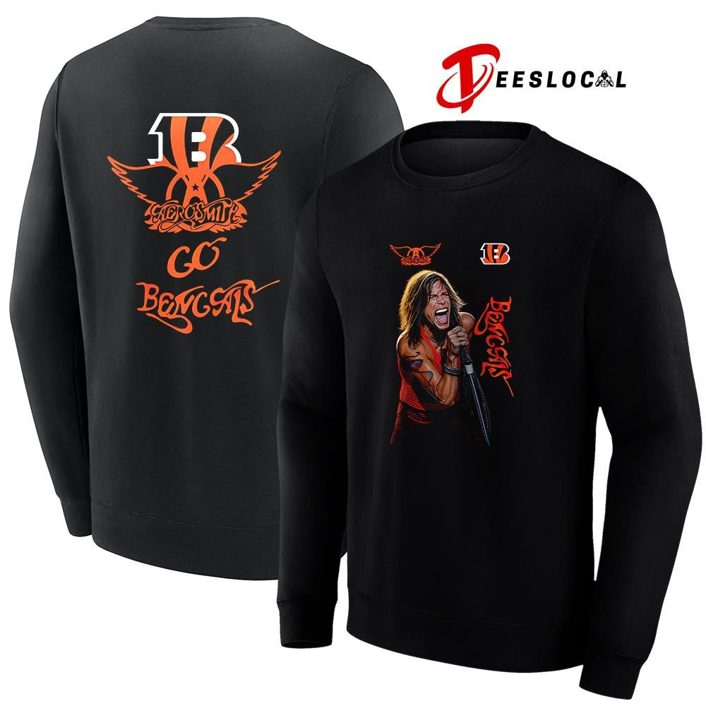 Cincinnati Bengals x Aerosmith graphic shirt