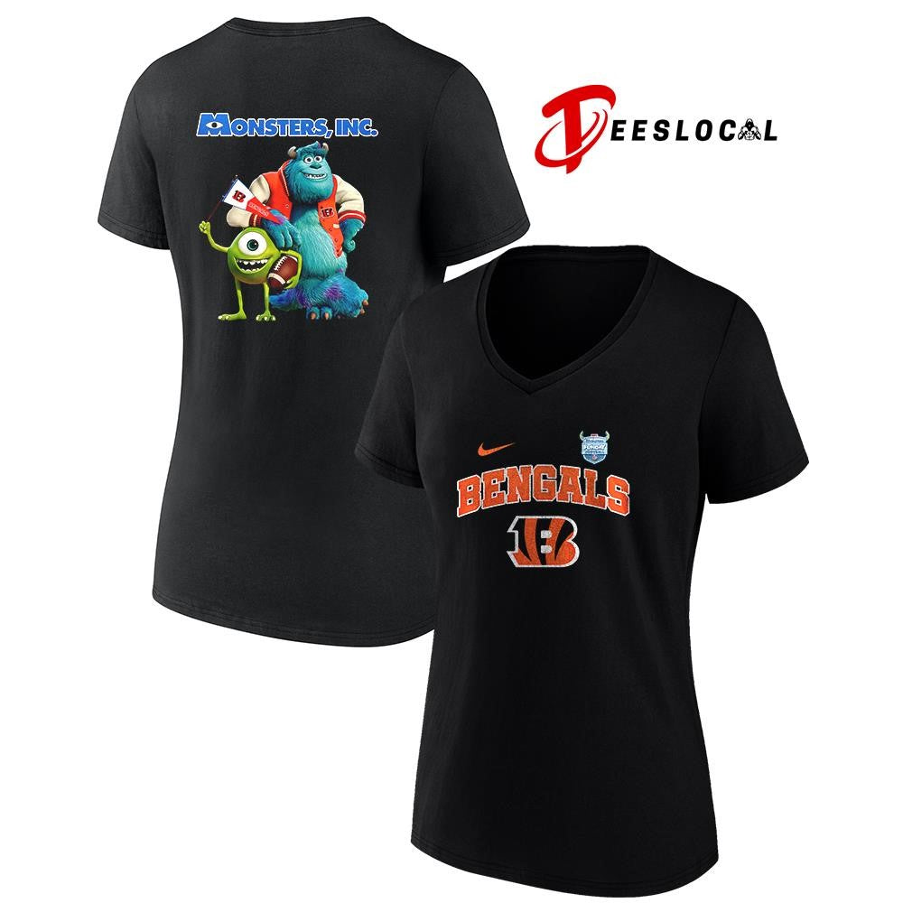 Cincinnati Bengals x Monster Inc Funday cartoon shirt