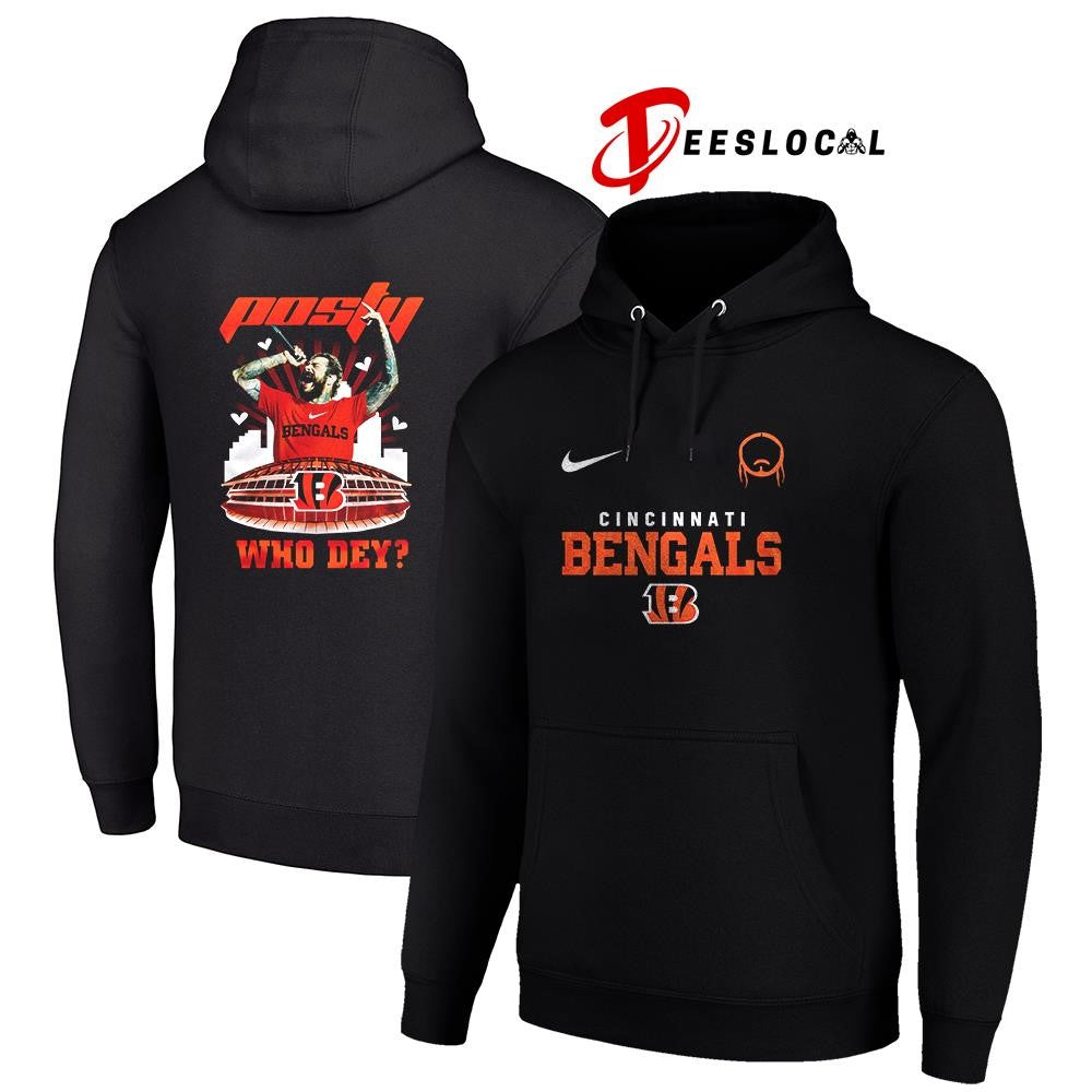 Cincinnati Bengals x Post Malone Posty stadium shirt