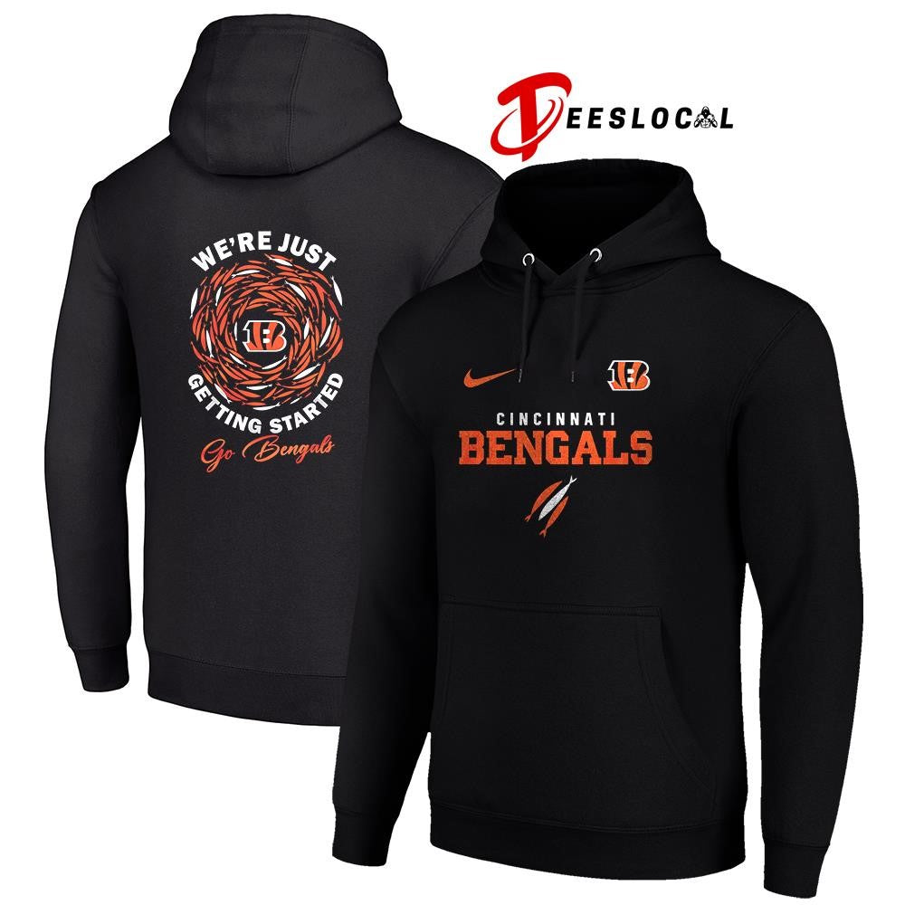 Cincinnati Bengals x The Chosen we’re just getting started logo shirt