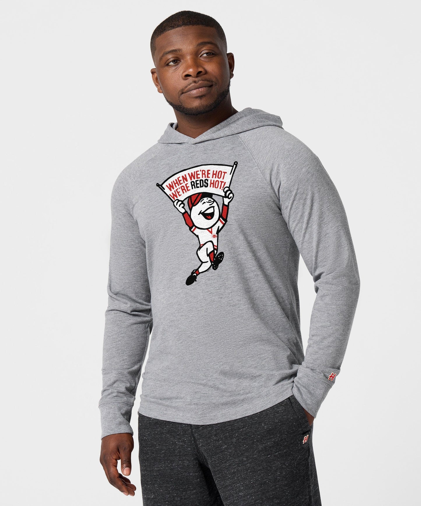 Cincinnati We're Reds Hot Lightweight Hoodie