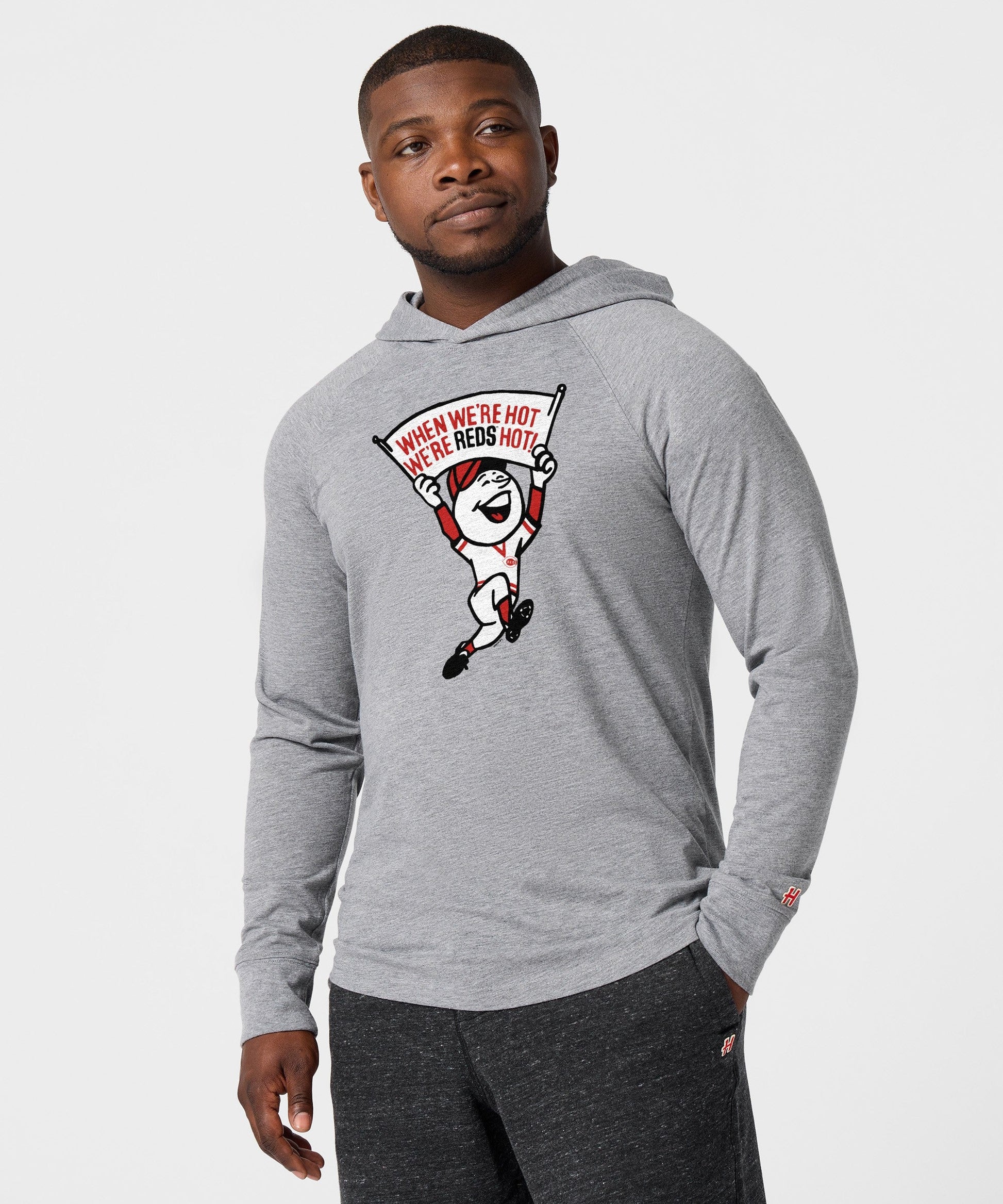 Cincinnati We're Reds Hot Lightweight Hoodie