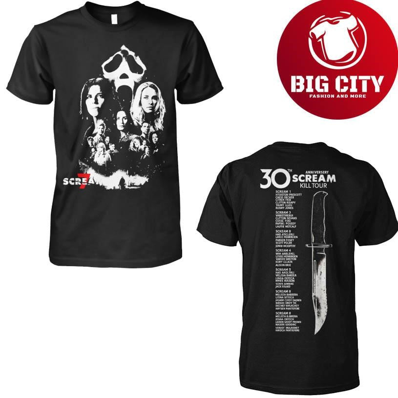 Cinemark scream 7 Two Sided Shirt
