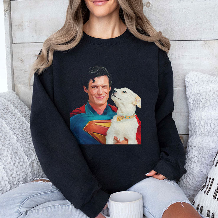 Clark Kent And Krypto The Superdog T Shirt