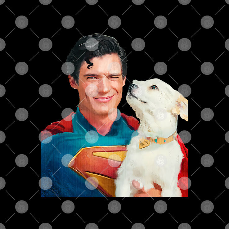 Clark Kent And Krypto The Superdog T Shirt