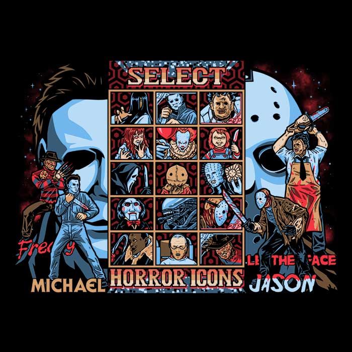 Clash of Horror - Long Sleeve T-Shirt