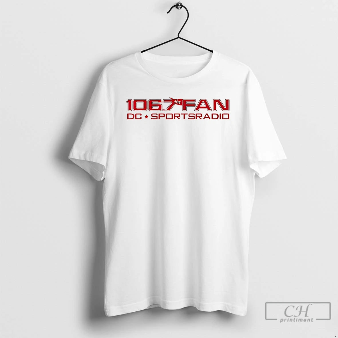 Classic 106 7 The Fan Dc Sports Radio Logo - clothing by TeeHivey.com