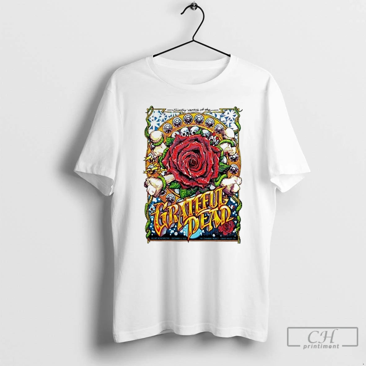 Classic 60 Years Of The Grateful Dead In Nevada City Ca On Dec 6 2025 - clothing by TeeHivey.com