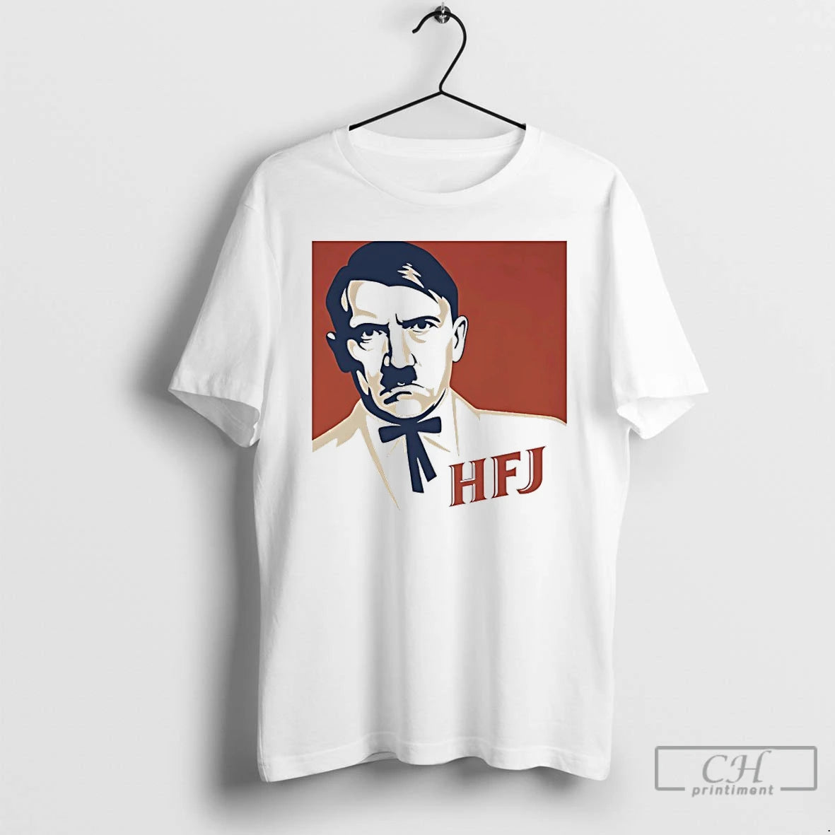 Classic Adolf Hitler Hfj Kfc Parody Logo - clothing by TeeHivey.com