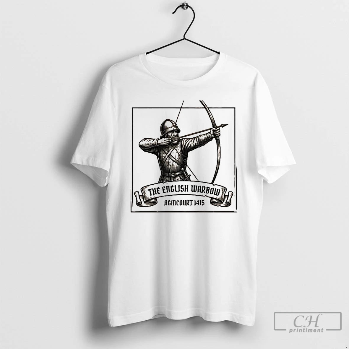Classic Agincourt 1415 The English Warbow - clothing by TeeHivey.com