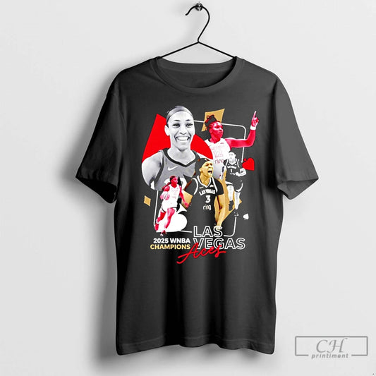 Classic Aja Wilson Las Vegas Aces 2025 Wnba Champions - clothing by TeeHivey.com