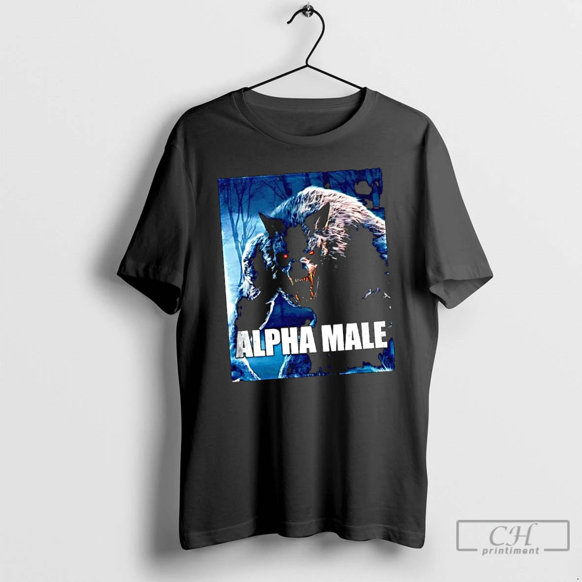 Classic Alpha Wolf T Shirts - clothing by TeeHivey.com