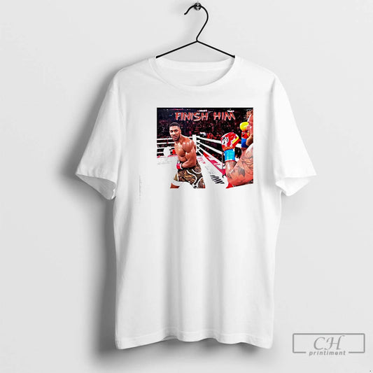 Classic Anthony Joshua Finish Him Jake Paul - clothing by TeeHivey.com
