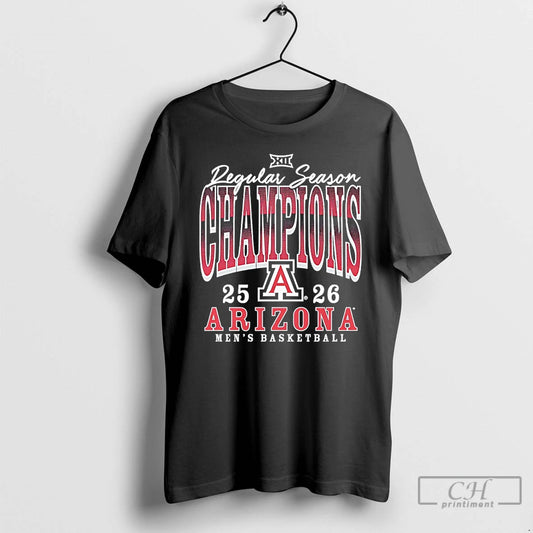 Classic Arizona Mens Basketball 2025 2026 Big 12 Regular Season Champions