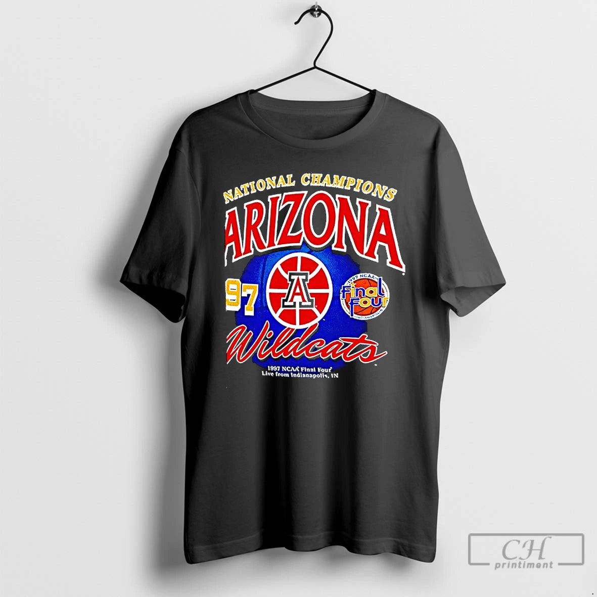 Classic Arizona Wildcats 1997 Basketball National Champions Foundation