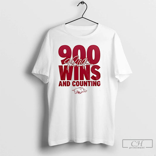 Classic Arkansas Razorbacks Basketball Coach John Calipari 900 Wins And Counting