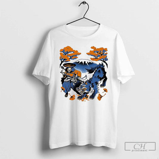 Classic Atsu Onna Musha Ghost Of Yotei Video Game Character Japanese Style T Shirts - clothing by TeeHivey.com